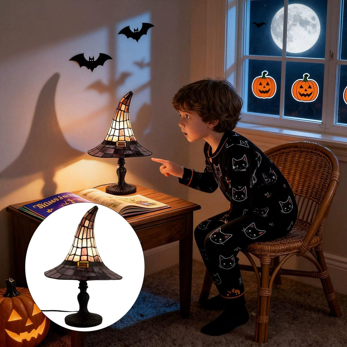 Witch Hat Lamp